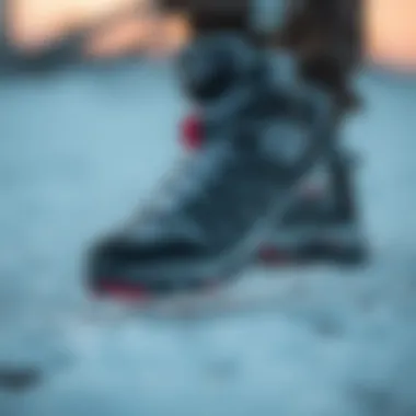 Functional shoes for outdoor winter activities